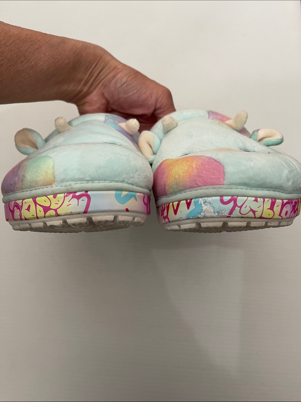 UNISEX CLOGS CROCS SQUISHMALLOWS MENS SIZE6 WOMENS SIZE 8 - Picture 8 of 12